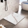 поддон Rea Magnum 90x90 квадратный, carrara white (REA-K7005)