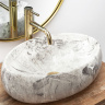 washbasin Rea Linda 33x48 stone (REA-U1020)