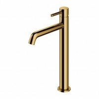 Mezclador de lavabo Omnires Y Gold, alto (Y1212GL)