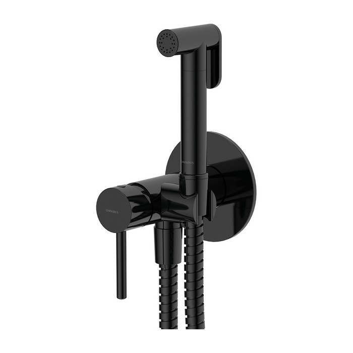 concealed hygienic kit Omnires Y black (SYSYBI2BL)