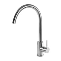 Grifo de cocina Omnires Albany inox (AB1450IN)