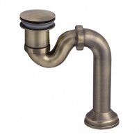Sifón de baño Omnires bronce antiguo (SYOM-W10BR)