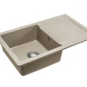 Fregadero de cocina Rea Dag beige (ZLE-00113) + sifón