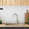 Fregadero de cocina Rea Dag beige (ZLE-00113) + sifón