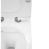 Inodoro Rea Carlo Mini Rimless, asiento de duroplast de caída lenta slim n, blanco (REA-C1256)