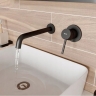 concealed washbasin mixer Rea Lungo black (BAT-B0969)
