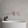 Mezclador de lavabo empotrado Omnires Y de cobre (Y1215HCP)