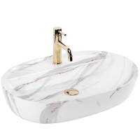 Lavabo Rea Aura 61x41 aiax brillante (REA-U6623)