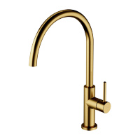 Grifo de cocina Omnires Y dorado cepillado (Y1251GLB)