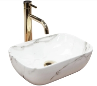 Lavabo Rea Belinda Mini 25x36,5 aiax brillante (REA-U6505)