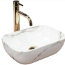 Lavabo Rea Belinda Mini 25x36,5 aiax brillante (REA-U6505)