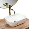 Lavabo Rea Belinda Mini 25x36,5 aiax brillante (REA-U6505)