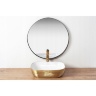 Lavabo Rea Jenny 34x46,5 dorado (REA-U9652)