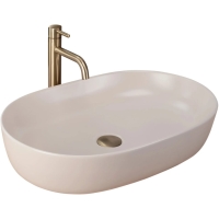 Lavabo Rea Cleo 60,5x41 beige mate (REA-U9655)