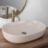washbasin Rea Cleo 60,5x41 beige matt (REA-U9655)