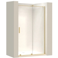 Puerta de ducha Rea Montana 110x200 oro cepillado (REA-K2505)