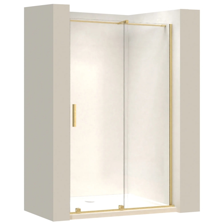 Puerta de ducha Rea Montana 110x200 oro cepillado (REA-K2505)