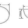 Lavabo Rea Nel 39x47 blanco (REA-U6330)
