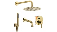 Sistema de ducha Rea Lungo L. Gold (REA-P4125)