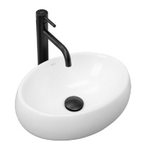 Lavabo Rea Linda mini 30x40 blanco (REA-U8856)