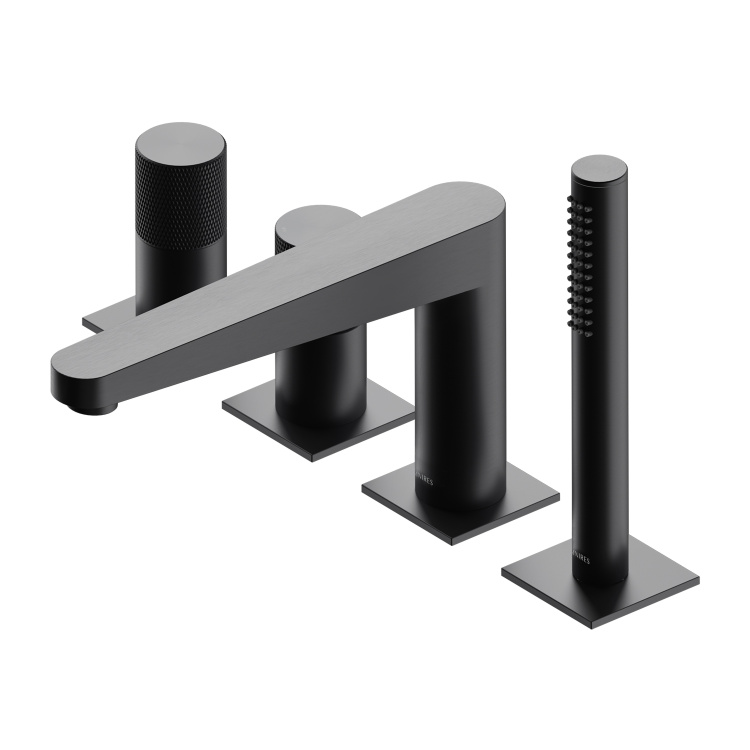 Mezclador de baño Omnires Contour antracita (CT8032AT)