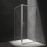 shower enclosure Omnires S80 80x80 safety glass, chrome (S80KCRTR)