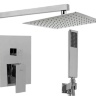 Conjunto de ducha empotrado Rea Fenix cromo (REA-P8451)