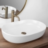 washbasin Rea Cleo 60,5x41 white matt (REA-U9653)