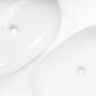 washbasin Rea Cleo 60,5x41 white matt (REA-U9653)
