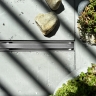 trap Rea Neo Slim Pro 600 mm, + siphon, legs, matte steel (REA-G5801)