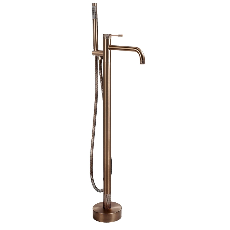 смеситель для ванны Rea Venti напольный brushed copper (REA-B9649)