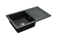 Fregadero de cocina Rea Dag negro (ZLE-00112)