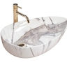 washbasin Rea Greta 40x65,5 tahunder shiny (REA-U6500)