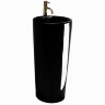 washbasin Rea Blanka 40x40 freestanding, black (REA-U6635)