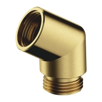 Adaptador de ducha Omnires de latón cepillado (T87BSB)