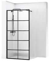 Mampara de ducha Rea Bler-1 80 vidrio de seguridad, transparente (REA-K7952)