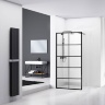 shower wall Rea Bler-1 80 safety glass, transparent (REA-K7952)
