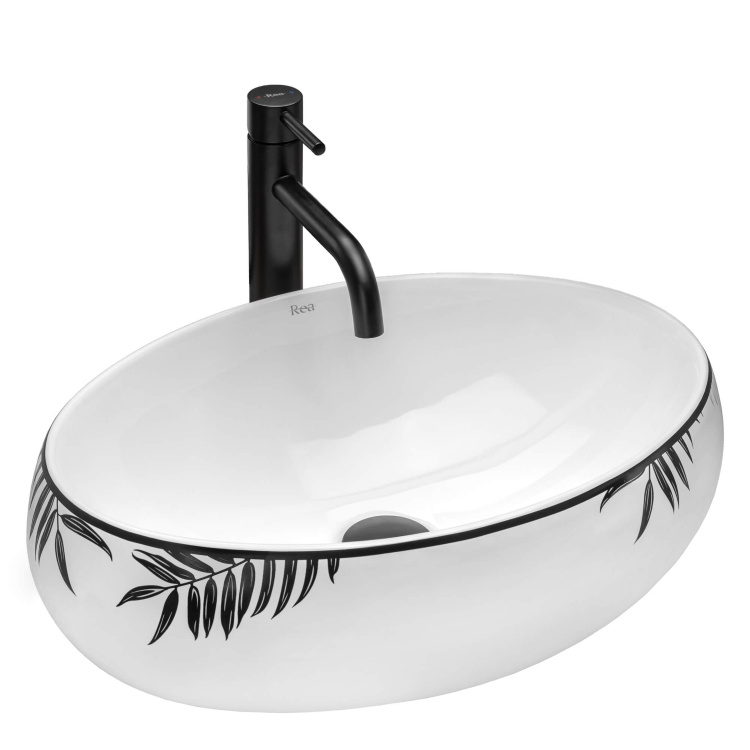 washbasin Rea Shila 49x34 white (REA-U6655)