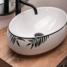 washbasin Rea Shila 49x34 white (REA-U6655)