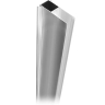 Rea Slim N 190 extension profile for cabins/doors, chrome (REA-K7512)