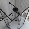 душевая кабина Rea City 80x100 black, стекло прозрачное (REA-K6449)