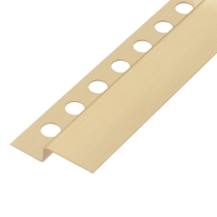 плинтус для душевого поддона Rea 120 см brush gold (REA-K4305)