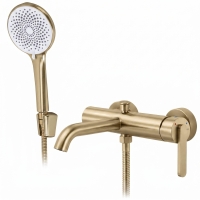 смеситель для ванны Rea Ontario side brushed gold (REA-B6547)