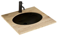 Lavabo Rea Nel 39x47 negro (REA-U1023)