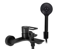 Mezclador de baño Rea Flip negro (REA-B2003)