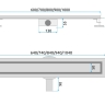 trampa Rea Neox Pro oro cepillado 80 (REA-G2703)