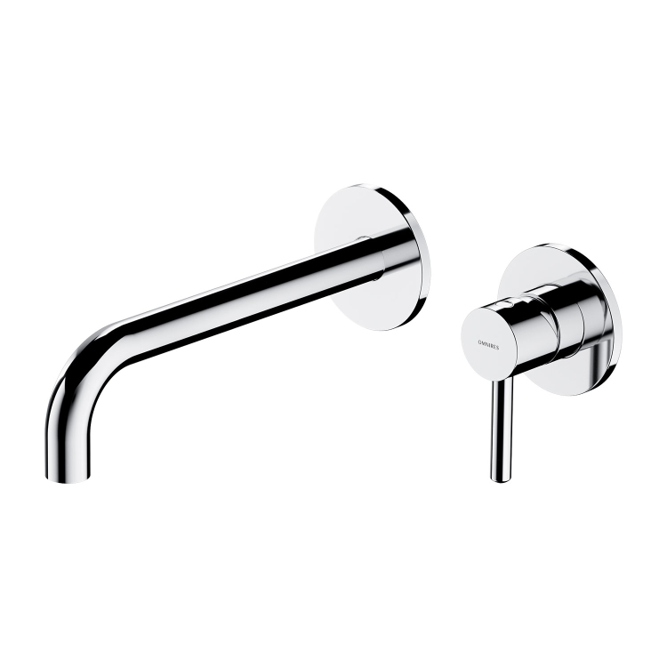 Mezclador de lavabo empotrado Omnires Y cromado (Y1215HLCR)