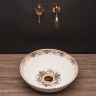 washbasin Rea Elita 39x39 white (REA-U6658)