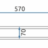 Toallero Rea Erlo negro (REA-80004)