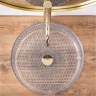 Lavabo Rea Cristal 40x40 transparente (REA-U0284)